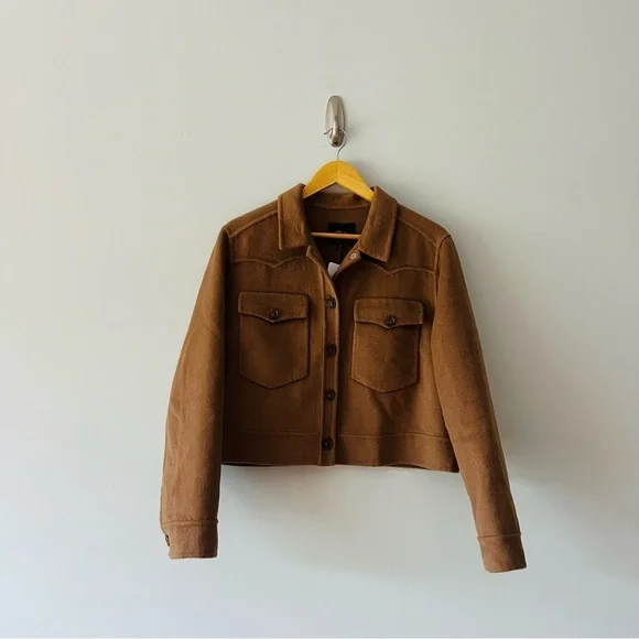 Rails Easton Camel Brown Wool Jacket Size Large New With Tags - Picture 2 of 7